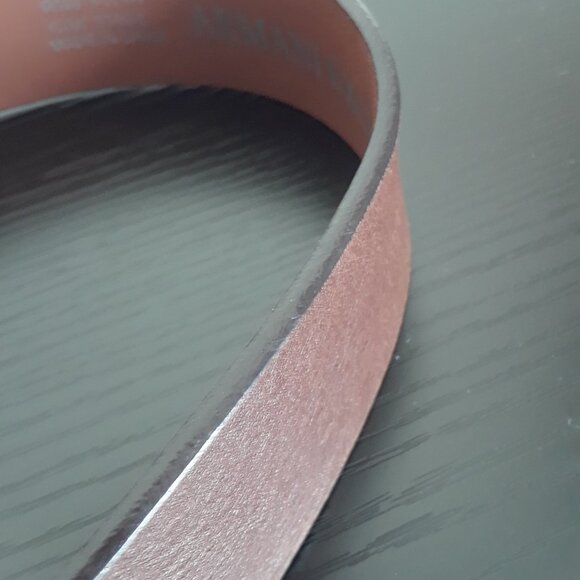 Armani Exchange Men's Genuine Leather Logo Belt - Picture 9 of 13